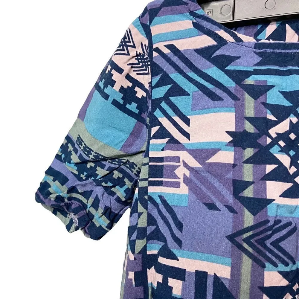Old Navy Aztec Boho Multi Cool Pattern Dress in Size 2T / 2A.
